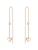 Eastside Oorbellen  rose-goud