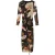 Ted Baker Bodycon Midi-jurk Met Print En Mesh En Plooien