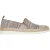 Skechers Espadrilles voor dames met dubbele elastische inzet en geweven bovenwerk, zonder veters (Veelkleurig)