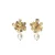 Abrazi gold plated oorbellen Amaya