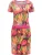 Ragwear Zomerjurk ‘Baomi Tropic Youmodo’  geel / oranje / pink / zwart