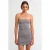 Strapless Bodycon Mini Jurk