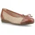 Hush Puppies Laurie Neuskap Leer Vrouwen Tan Standaard Ballerina’s