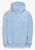 Dropsize Sweatshirt ‘Sky is the Limit’  lichtblauw / wit