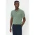 Matinique regular polo met wol fijn gebreid groen