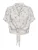 ONLY Blouse ‘ONLPAULA’  blauw / donkerblauw / wit