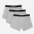 Nicce 3-Pack Stretch Taille Zwart/Grijs Heren Alesi Boxershorts 0037 K001 0264