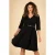 Topvintage exclusive ~ Elena swing jurk in zwart