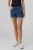 VERO MODA slim fit denim short VMLUNA dark blue denim