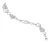 Orphelia Dames 925 Sterling Zilveren Armband – Zilver ZA-1971