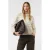 comma gestreepte pullover beige