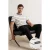 TRENDYOL MAN Heren Ecru Effen Kort Regular fit T-shirts