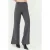 Hoge Taille Split Gedetailleerde Flared Broek