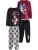 Next Nachtkledij  blauw / rood / bourgogne / zwart