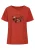 VIVANCE Shirt  beige / oranjerood / zwart