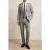Reiss Plain Wool Mixer Trouser Mid Grey