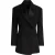 Plissé Dubbele Breasted Blazer