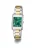 GUESS Analoog horloge ‘BONNIE’  goud / donkergroen / zilver