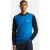Lyle & Scott Block Marl Crew Neck Bright Blue Marl/jet Black