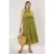 Trendyol Curve Dames Kaki Effen Midi Mouwloos Casual A-lijn Grote maten Jurk