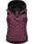 Ragwear Bodywarmer ‘Hesty’  cyclaam / zwart