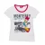 Meisjes-T-shirt met korte mouwen en ronde hals WD26120