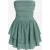 Strapless Gelaagd Mini-jurk