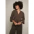 LOLALIZA blouse – donkerbruin