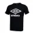 Umbro Groot Logo Heren Zwart T-Shirt