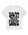 Watapparel Shirt ‘Do it with love’  zwart / wit gemêleerd