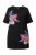 Ulla Popken Shirt  beige / blauw / pink / zwart