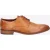 Base London Script Washed Leren Heren Tan Oxford Schoenen