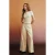 Hoge Taille Wijde Pantalon van Crêpe