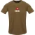 Diesel Heren Gewoon Klein Nieuw D Logo T-Shirt (Koffiebruin)