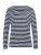 heine Shirt  nachtblauw / wit