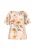 Usha Blouse  crème / petrol / oranje / abrikoos