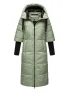 Navahoo Dames Gewatteerde Jas Ciao Meow – Extra Lang & Warm