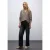 Street One Dames Leo blouse met gespleten hals in Beige