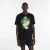 new balance Shirt ‘Vortex Performance’  donkergrijs / lichtgroen / zwart