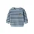 NAME IT BABY regular fit gestreepte sweater met borduursels – blauw