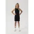 NAME IT KIDS zomerjurk gebreid zwart