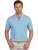 Poloshirt Bugatti blauw met rits wijde fit