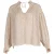 Joseph Crosby blouse met hartjesprint in ecru zijde