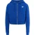 Mymo Bijgesneden hoodie met rits Dames koningsblauw