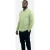 Vercate Strijkvrij poloshirt green lemon