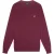 Lyle & Scott bordeauxrode trui met merklogo