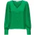Jacqueline de Yong Lion life v-neck shirt