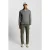 Lyle & Scott Embroidered 1/4 Zip Merino Knit Mid Grey Marl