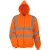 Yoko Heren hi-vis full zip hoodie