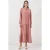 Maxi-jurk met Strikdetail